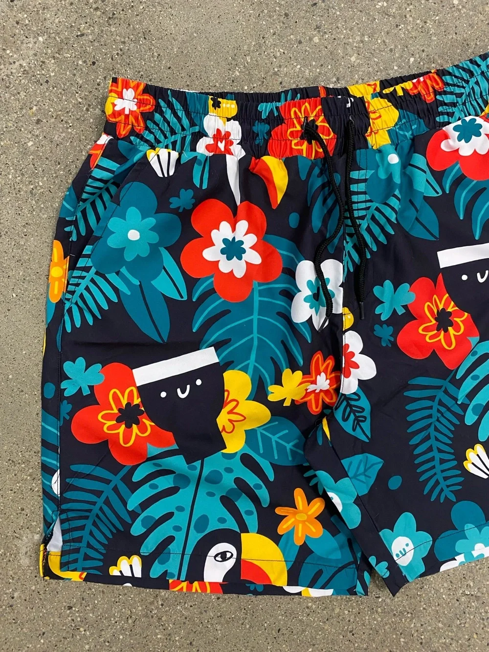 Limited Edition RARE Guinness X Fatti Burke Bathing Suit Swim Trunks size Medium